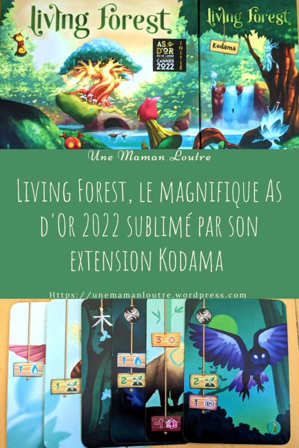 Mon avis sur Living Forest et son extension Kodama, le magnifique As d'Or 2022