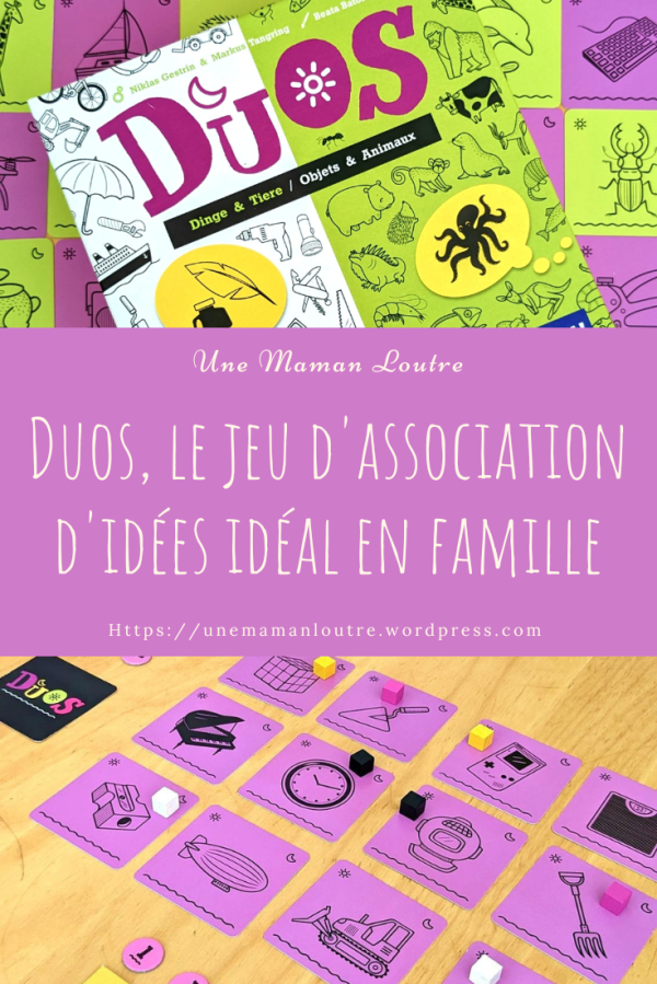Mon avis sur Duos, le jeu d'association d'idées idéal en famille