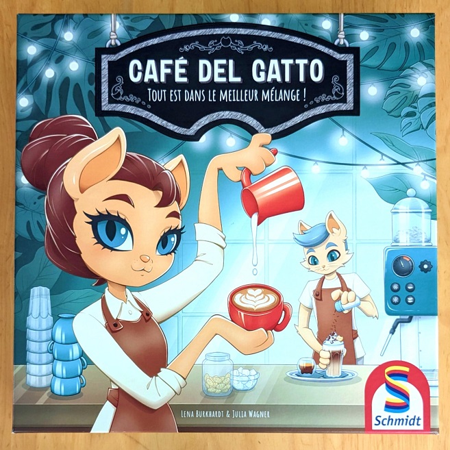 Mon avis sur Café Del Gatto, l'adorable et familial jeu de draft et collection