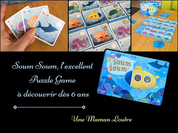 Mon avis sur Soum Soum, un premier vrai puzzle game pour enfants dès 6 ans